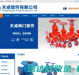 天成管件阀门管件 天成管件阀门管件