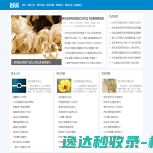 网站首页