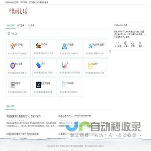 叶微seo站长工具