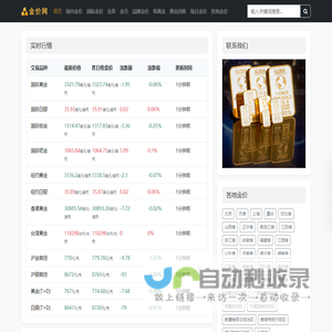 黄金每日金价查询