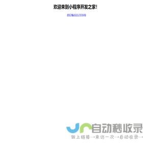 小程序开发之家