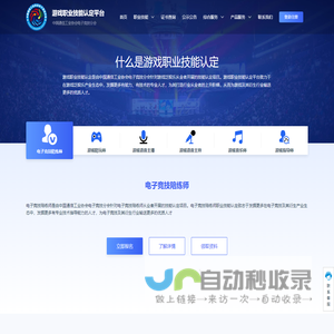 游戏职业技能认定平台