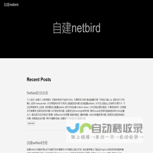 自建netbird